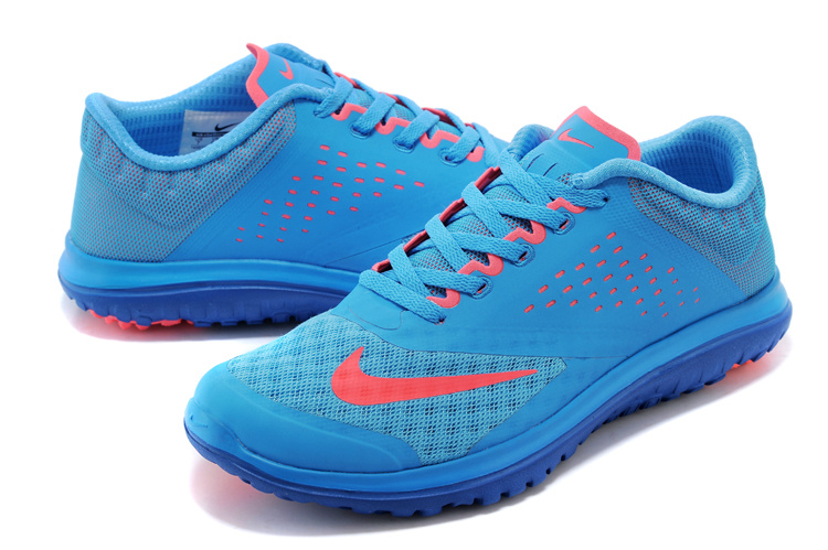 2015 Nike Free 5.0 V2 Blue Orange Running Shoes