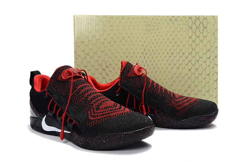 kobe shoes black and red