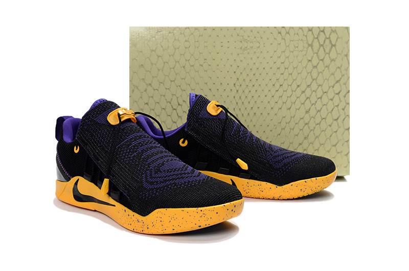 kobe bryant black and yellow shoes