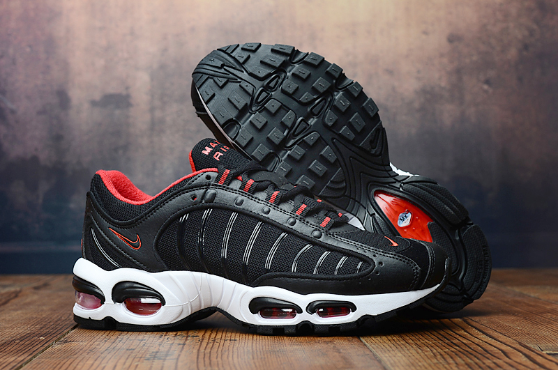 red and black nike air max tn