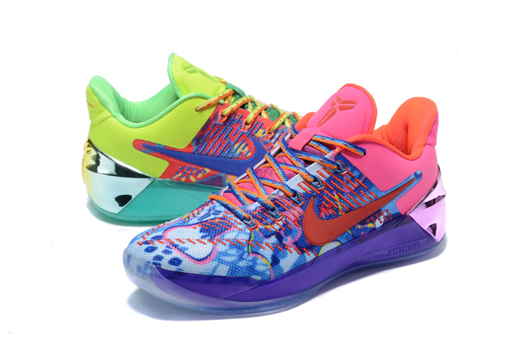 rainbow kobe shoes