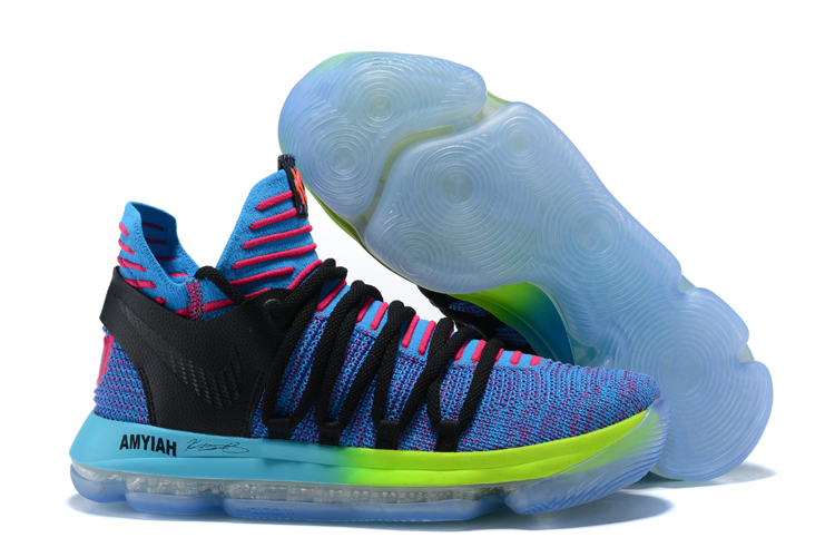 kevin durant rainbow shoes