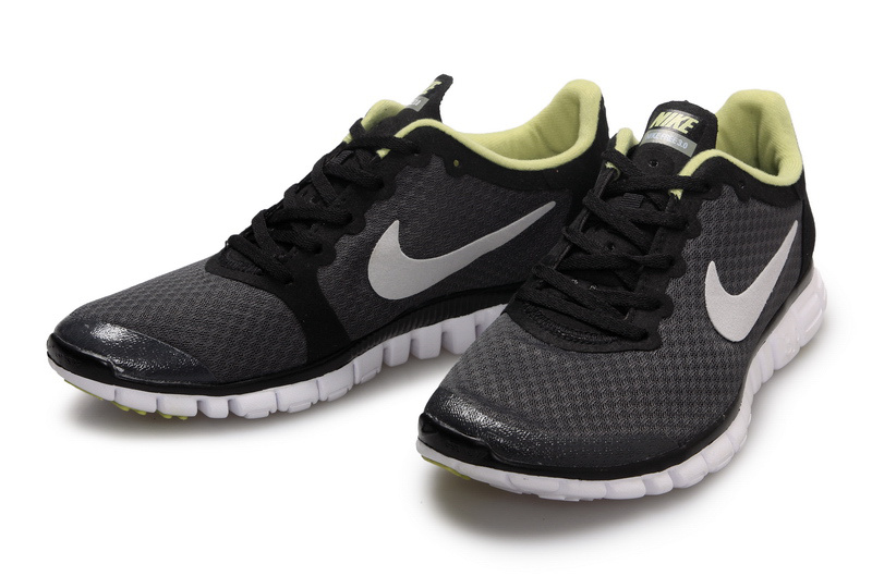 Latest Nike Free 3.0 Black Grey White Shoes