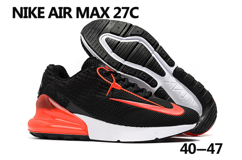 nike 1 air max 27c running shoes black