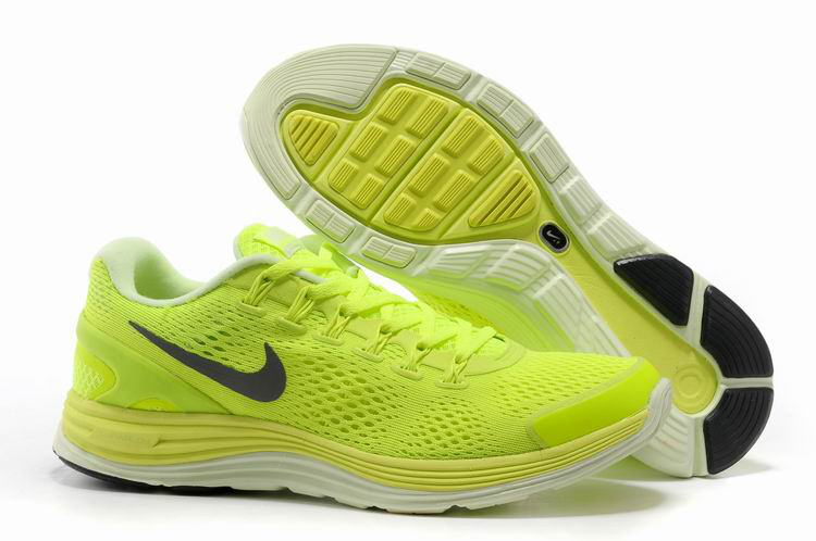 Nike 2013 Moonfall Grenadine Yellow White Sport Shoes