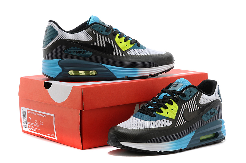 Nike Air Max 25th Anniversary Grey Black Blue Green