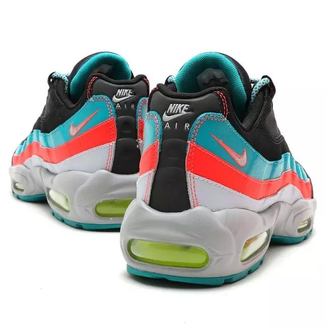 Nike Air Max 95 Black Blue Red Shoes