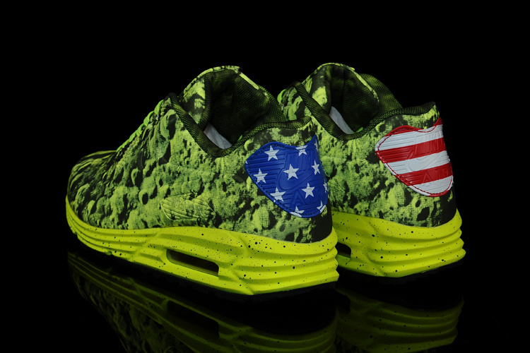 Nike Air Max Lunar 90 SP Moon Landing Fluorscent Green Shoes