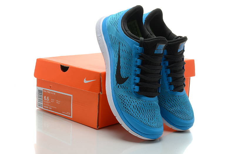 Nike Free 3.0 V5 Blue Black White Shoes