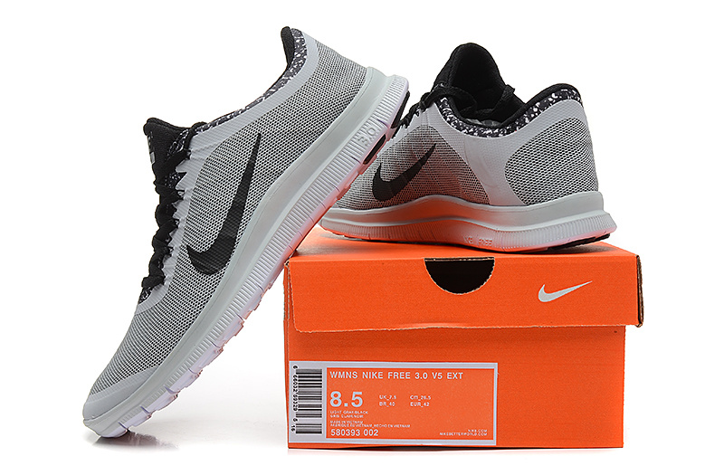 Nike Free 3.0 V5 EXT Grey Black Shoes