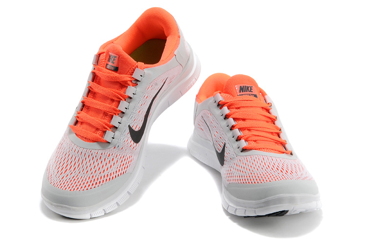 Nike Free 3.0 V5 Grey Orange Black Running Shoes