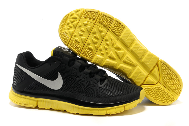 Nike Free 3.0 Trainer Black Yellow Shoes