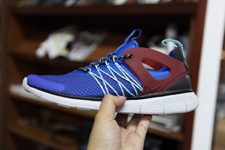 Nike Free Viritous Blue Red White Running Shoes