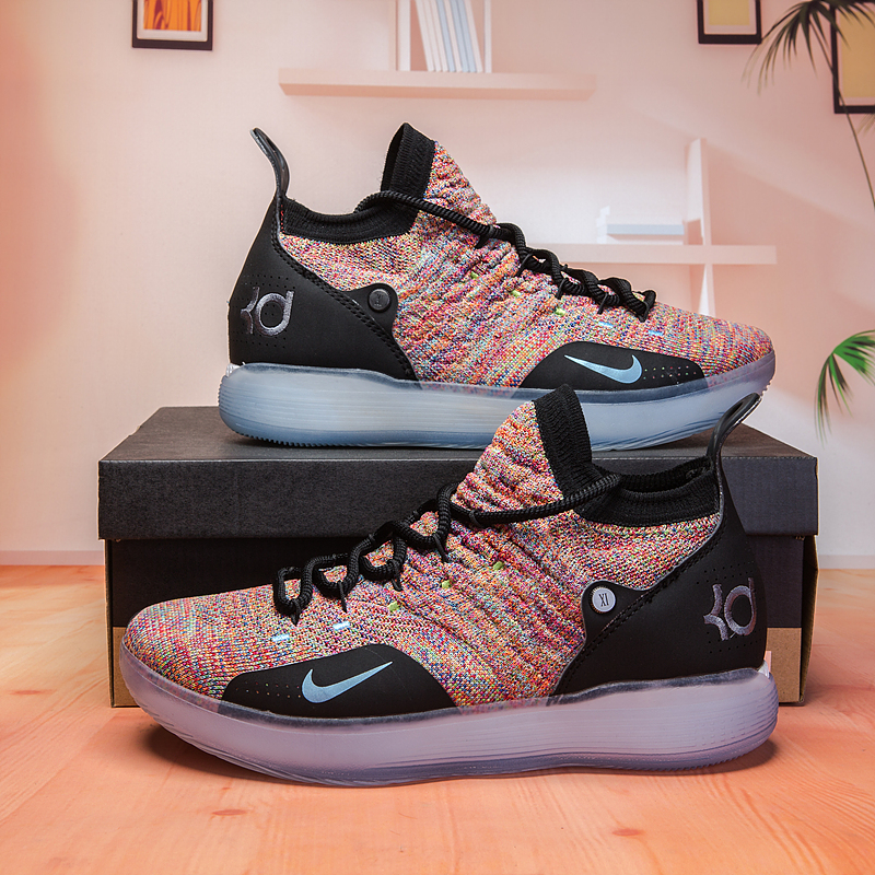 Nike KD 11 Cool Colors Basketball Shoes 