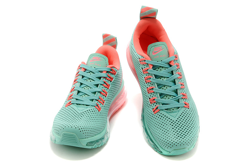 Women Nike Max Motion 2014 Green Orange