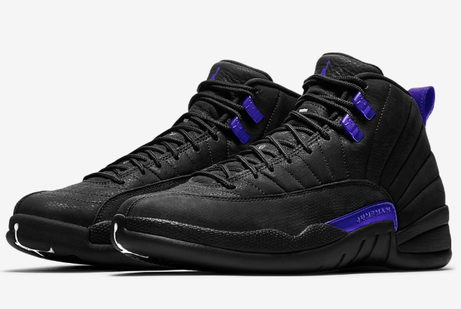 air jordan 12 dark concord black black dark concord shoes